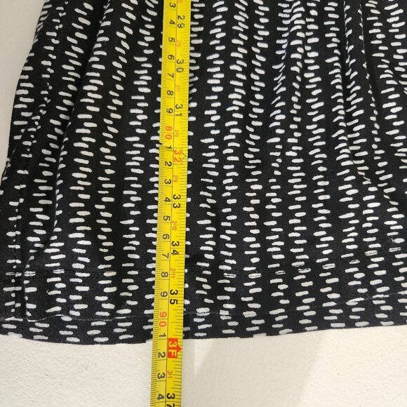 Ann Taylor Loft Sleeveless Black & White Patterned Dress Size M - Picture 9 of 16